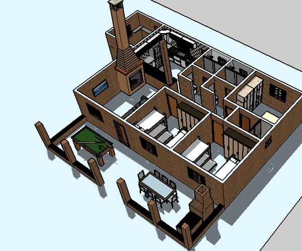 Projetos em 2D e 3D: Transforme sua casa, piscina, pergolado, casa na árvore e lago ornamental